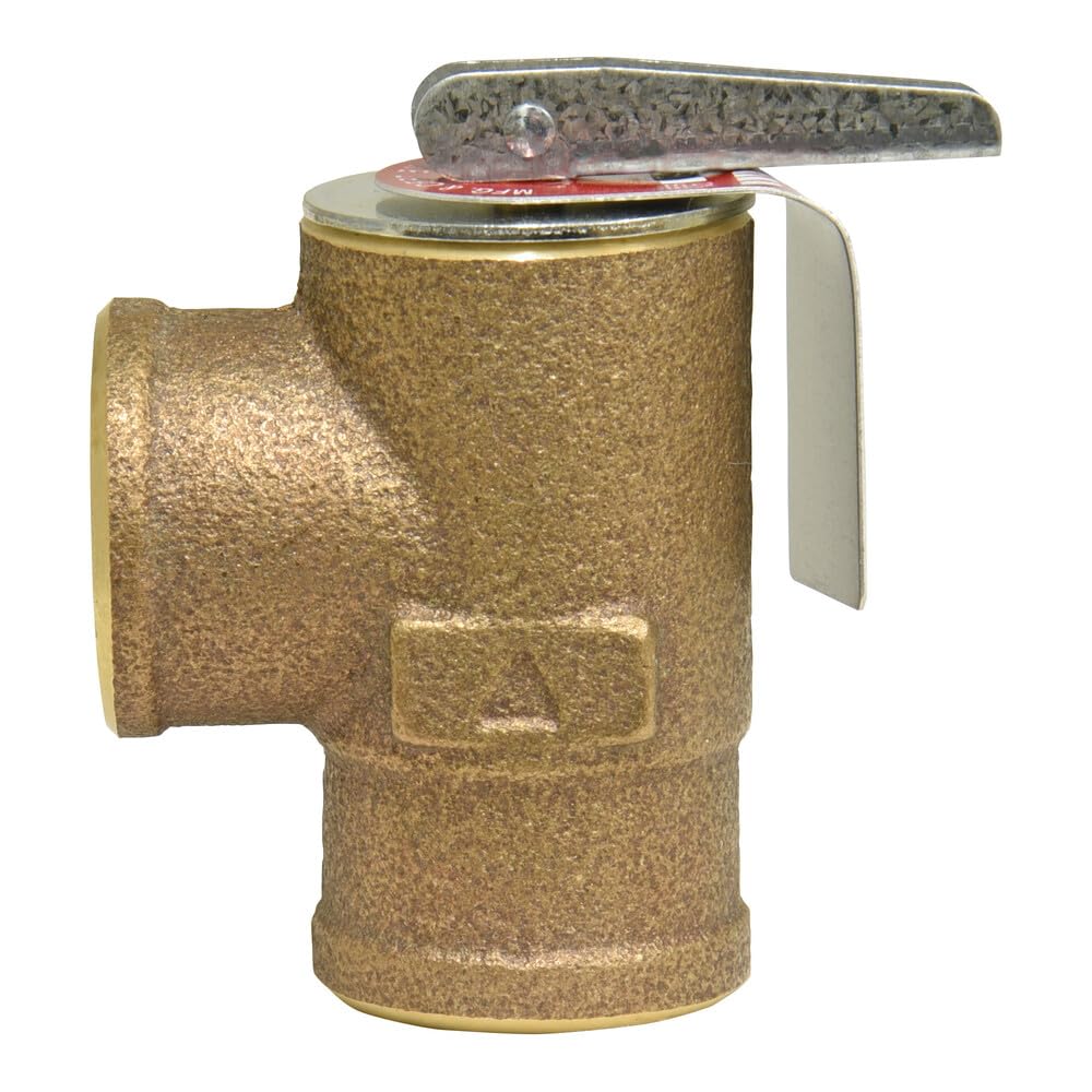 Watts 0342691 30 PSI Pressure Relief Valve, Bronze, 3/4" 335 M2-030