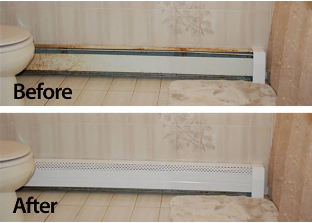Baseboard Cover Replacement for Bathrooms: Rust, Boys, and the Plastic Advantage