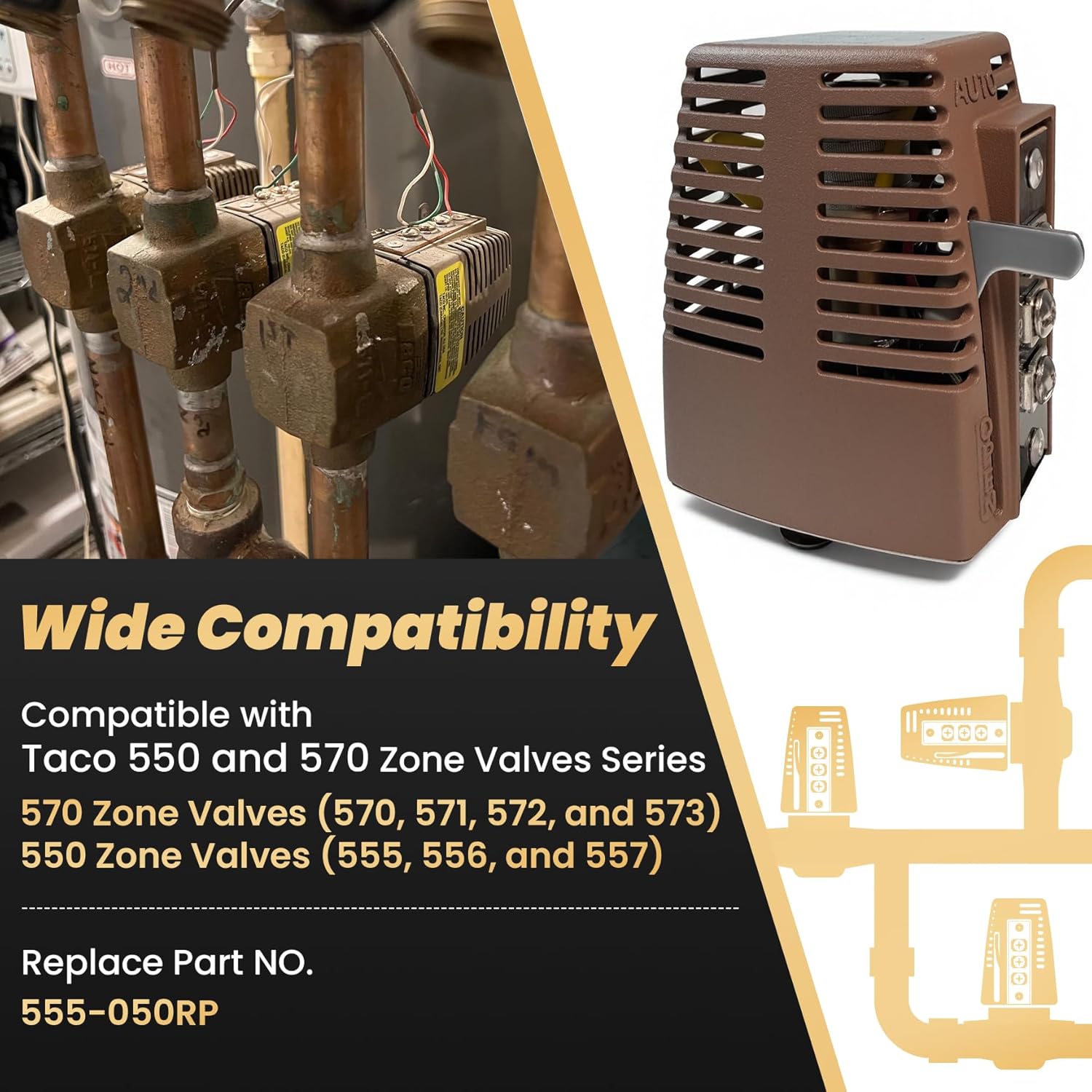 Switching Relays and Zone Valve Power Heads: What Fails, When, and What to Stock as a Spare